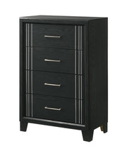 Crownmark Charlie Bedroom Set - Charcoal Chest