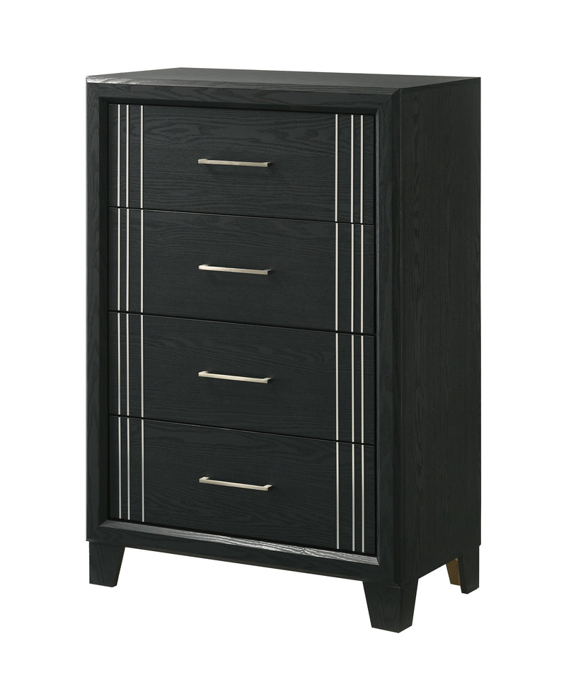 Charlie Bedroom Set - Charcoal
