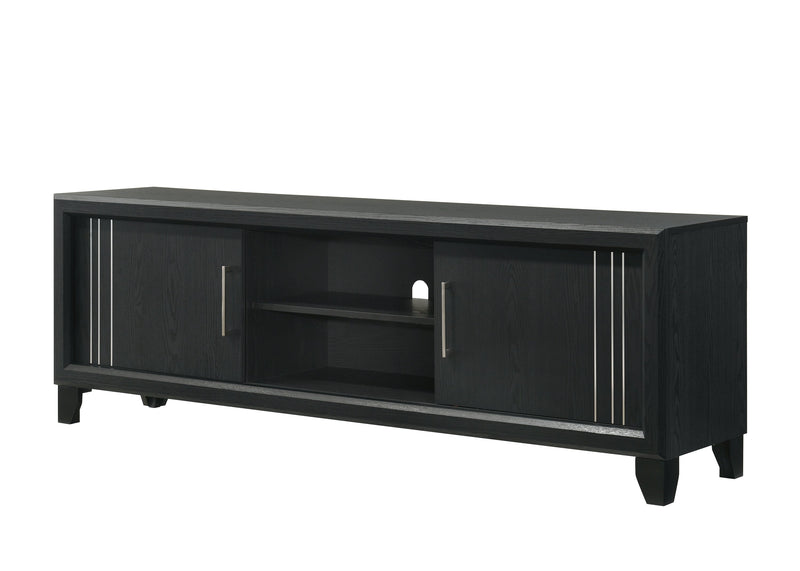 Crownmark Charlie TV Stand - Charcoal