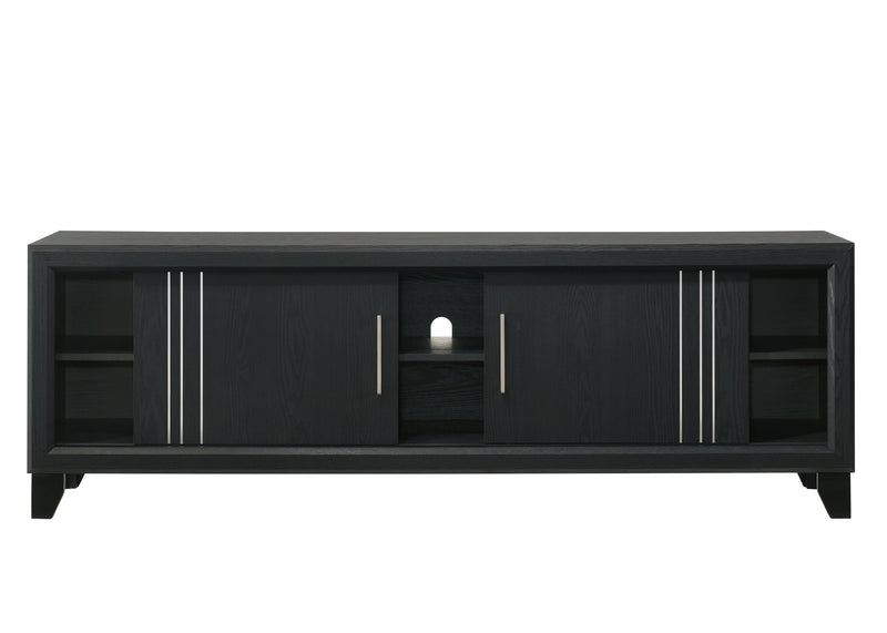 Crownmark Charlie TV Stand - Charcoal