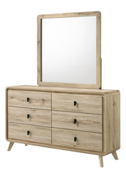 Crownmark Dawson Bedroom Set Dresser and Mirror