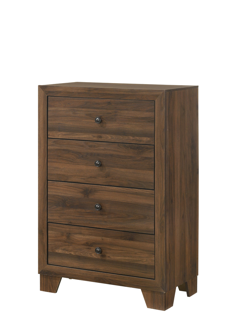 Crownmark Millie Chest -Brown Cherry