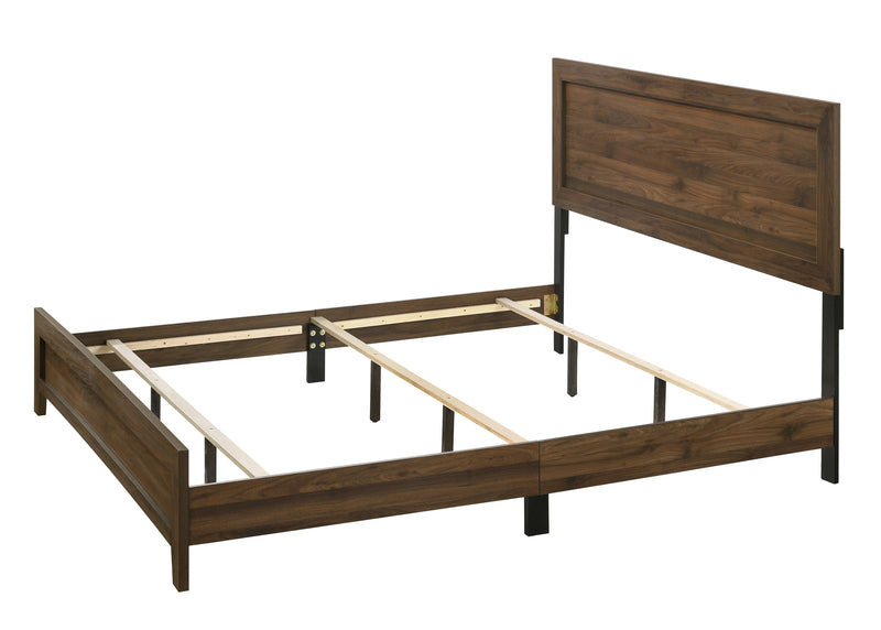 Crownmark Millie Bed - Brown Cherry