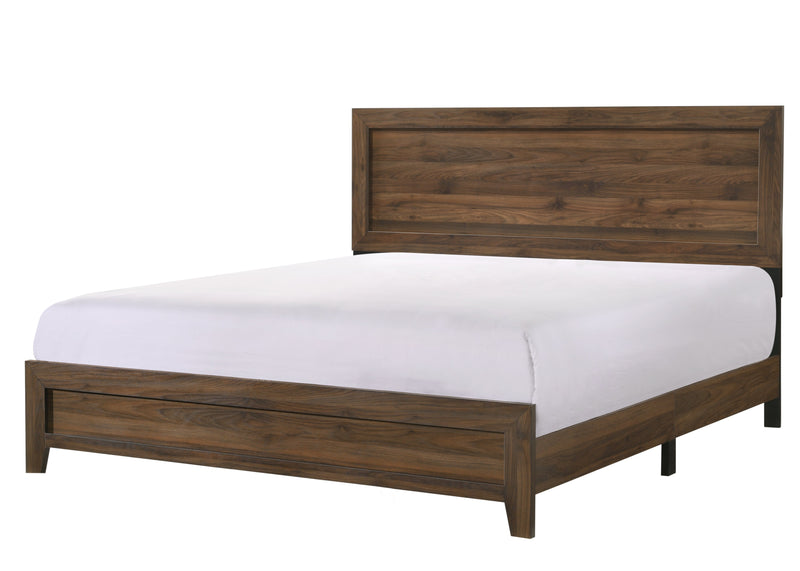 Crownmark Millie Bedroom Set - Brown King Bed
