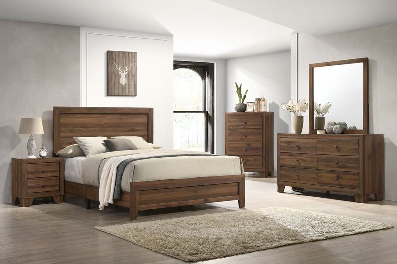 Crownmark Millie Bedroom Set - Brown