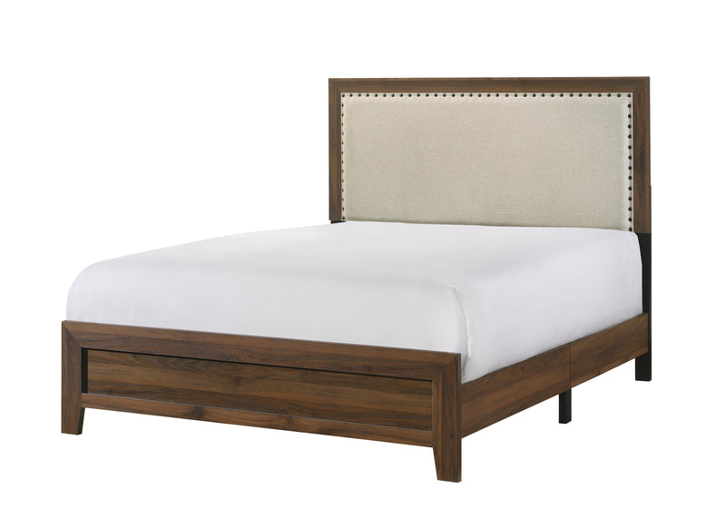 Crownmark Millie Bed - Upholstery Brown