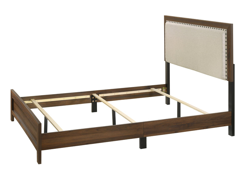 Crownmark Millie Bed - Upholstery Brown