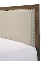 Crownmark Millie Bed - Upholstery Brown