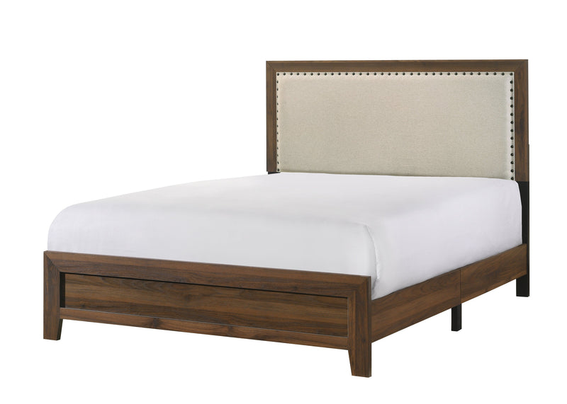 Crownmark Millie Bed - Upholstery Brown