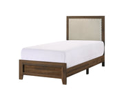 Crownmark Millie Bed - Upholstery Brown