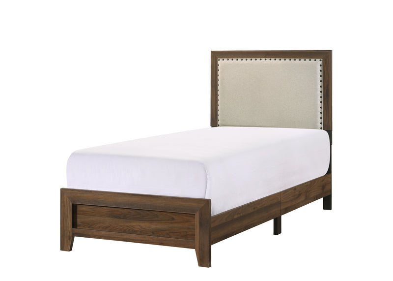 Crownmark Millie Bed - Upholstery Brown