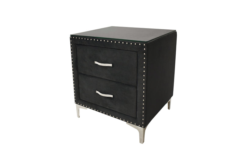 Lucinda Nightstand - Black