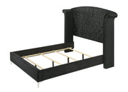 Crownmark Lucinda Bedroom Set - Black Queen Bed