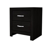 Crownmark Jaylen Bedroom Set - Black Nightstand