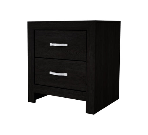 Crownmark Jaylen Nightstand - Black