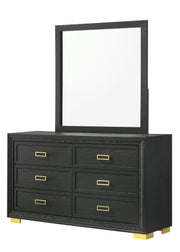 Crownmark Pepe Bedroom Set Dresser and Mirror