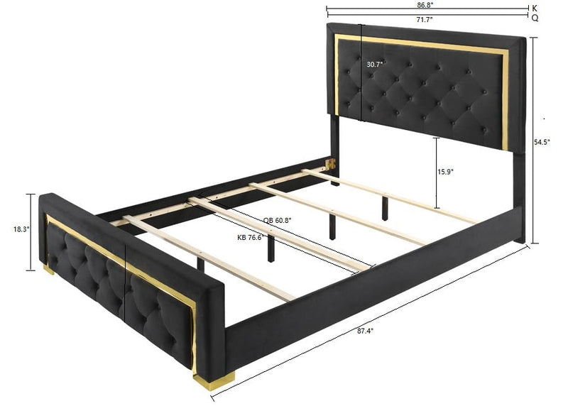 Crownmark Pepe Bed