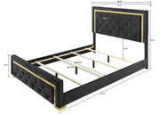 Crownmark Pepe Bedroom Set Queen Bed