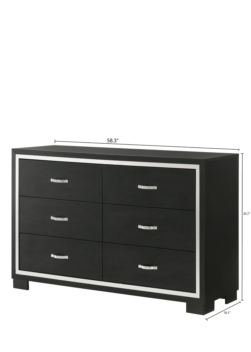 Crownmark Gennro Bedroom Set Dresser