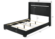 Crownmark Gennro Bed - Black