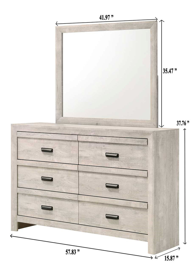 Valor Bedroom Set White