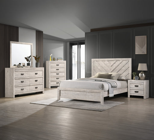 Crownmark Valor Bedroom Set - White