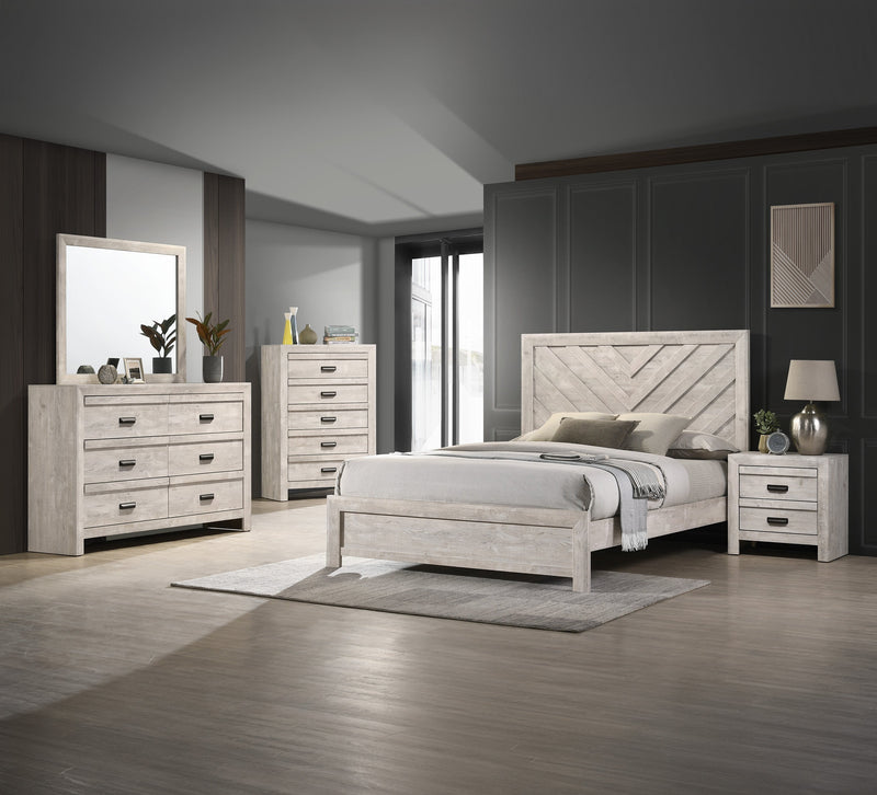 Crownmark Valor Bed - White
