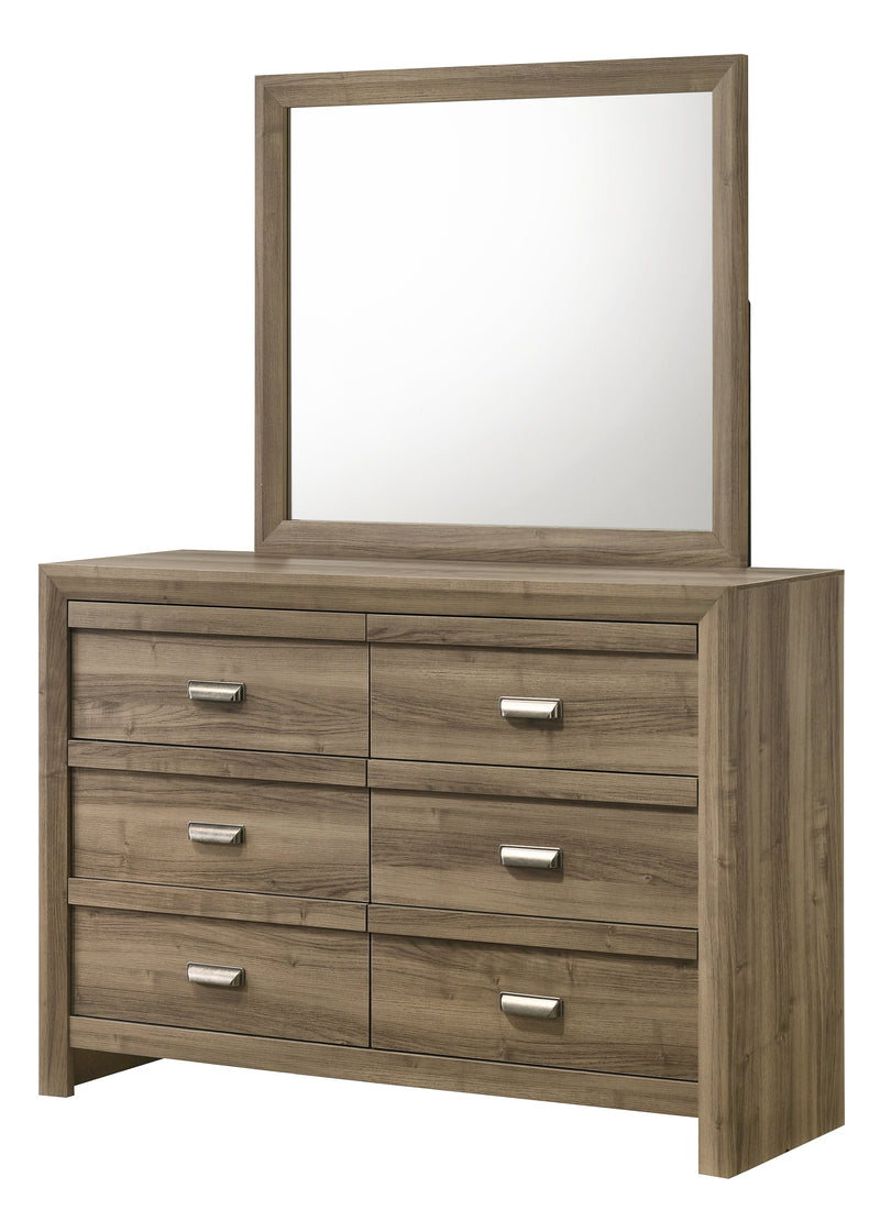 Valor Bedroom Set Light Brown