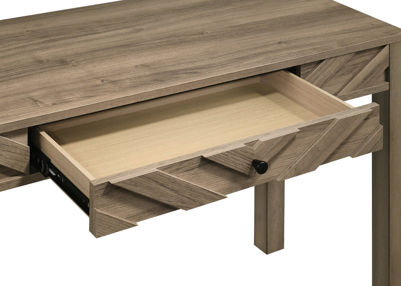 Crownmark Valor Writing Desk - Light Brown