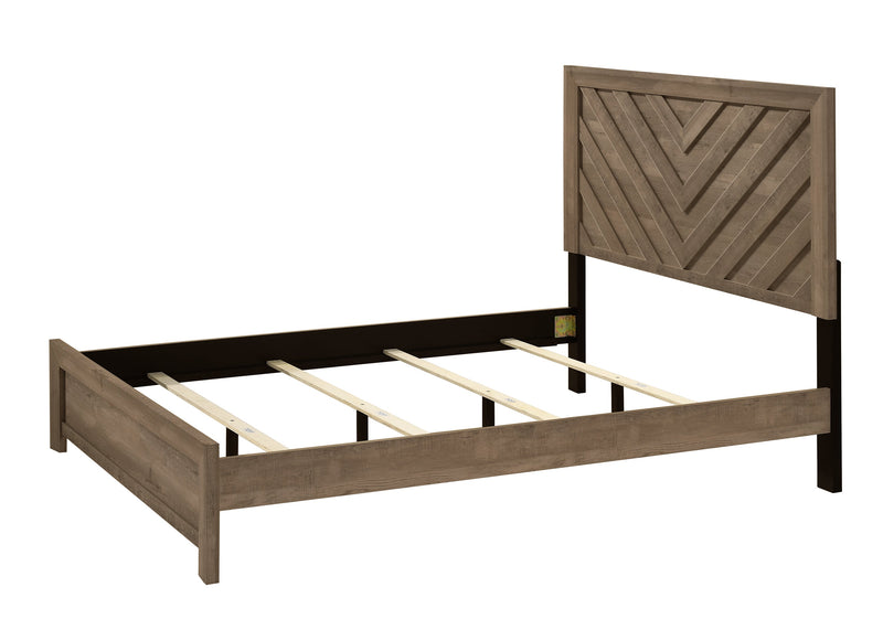 Crownmark Valor Bed - Light Brown