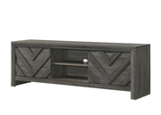 Crownmark Valor TV Stand - Light Brown
