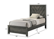 Crownmark Valor Bedroom Set - Grey