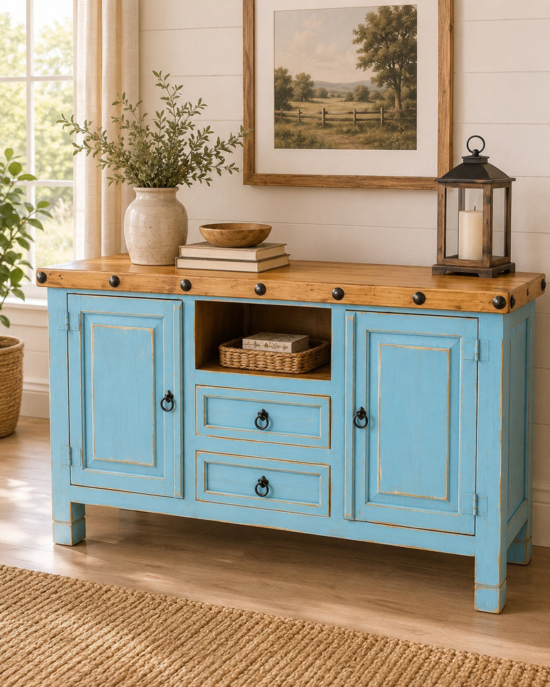 Veria Nogal Sky TV Stand