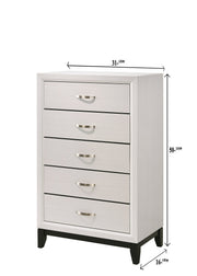 Crownmark Akerson Chest - Chalk