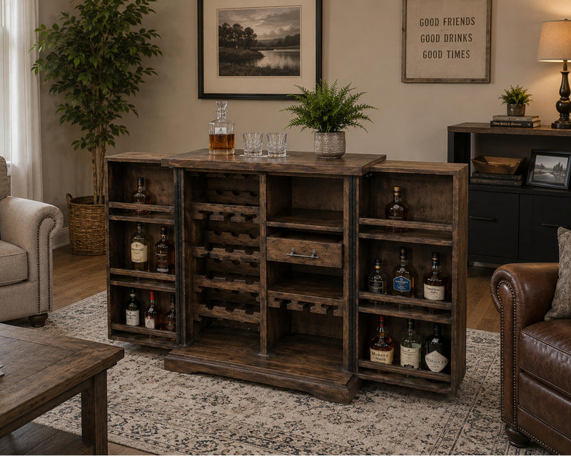 Medium Walnut Bar