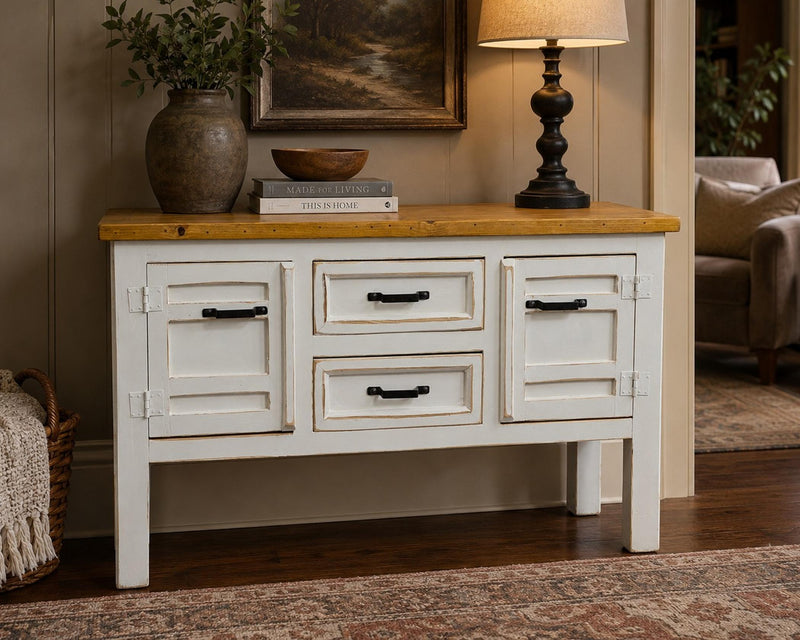 Barcelona Oyster White Table