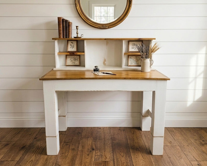 Oviedo Desk Nogal White