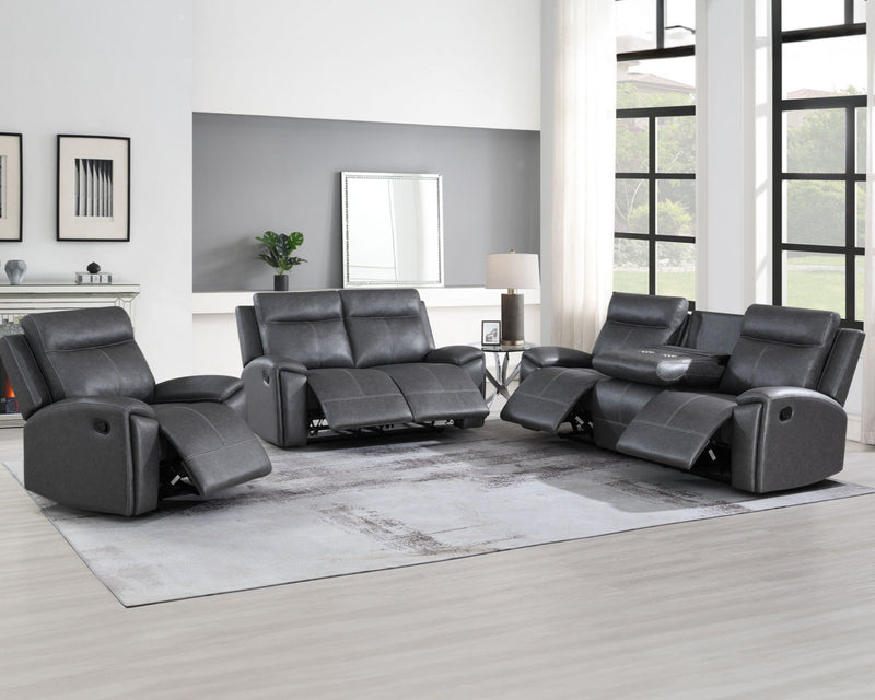 Gaston Sofa & Loveseat - Grey