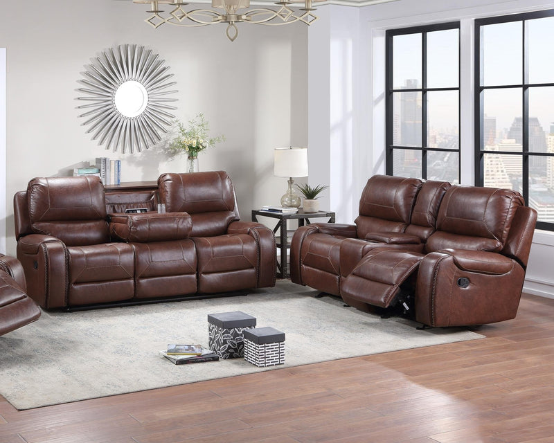 Keily Sofa & Loveseat - Brown