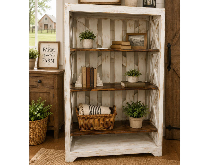 Bookcase White Bookshelf