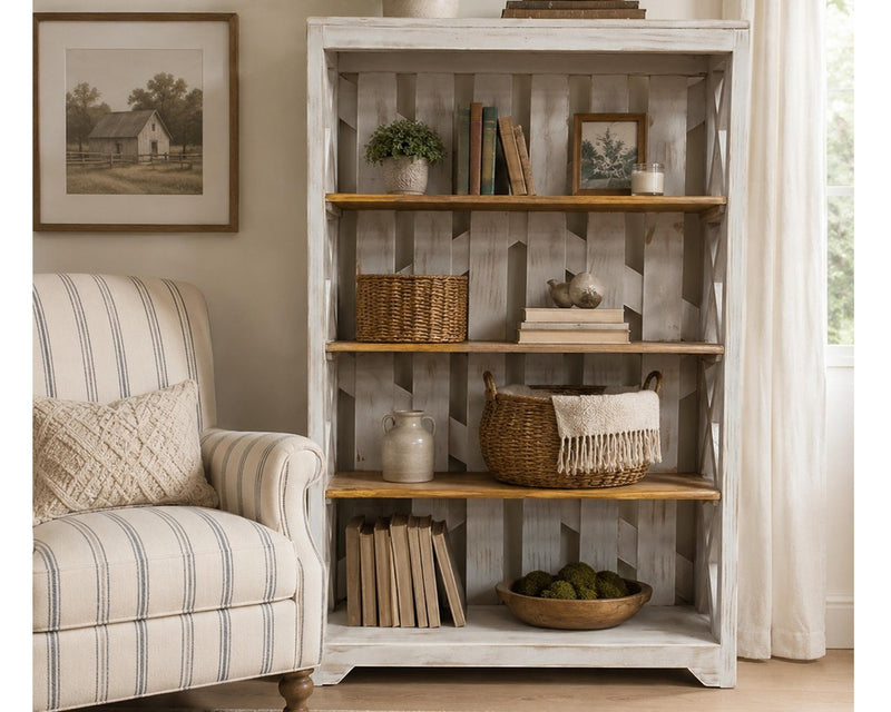 Las Cruces Bookshelf White