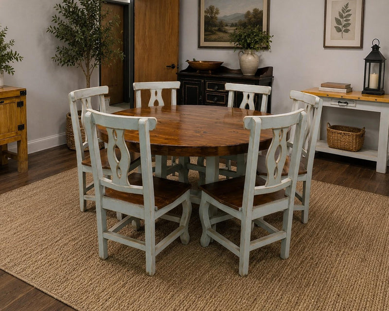 Lauro Mercedes Grey 7-Piece Dining Set