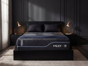 MLILY Midnight ICE hybrid mattress in bedroom lifestyle setting