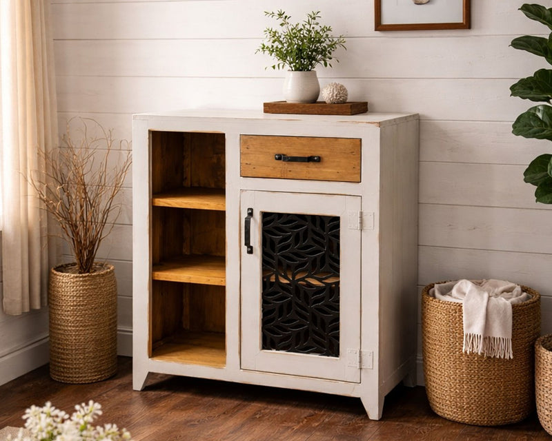 Coffee Station Light Grey Console