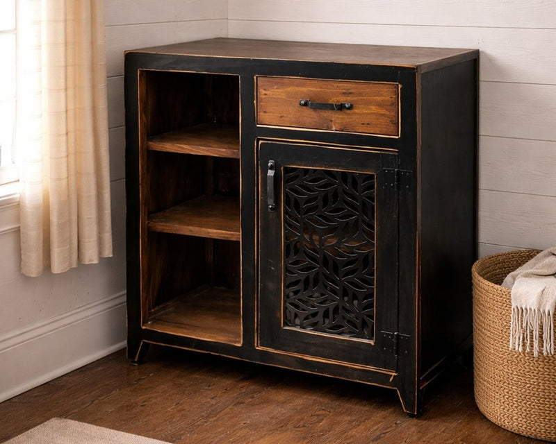 Coffee Station Black Console