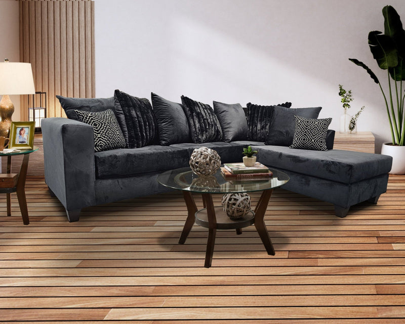 Riviera Sectional - Black