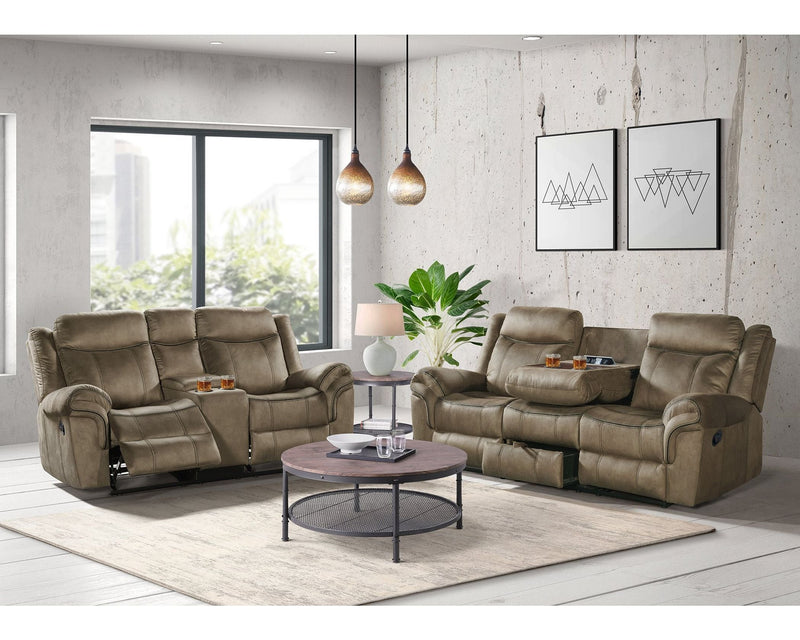 Sorrento Sofa & Loveseat - Mocha