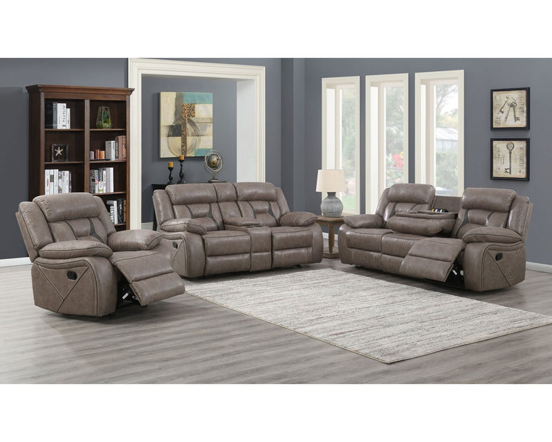 Tyson Sofa & Loveseat - Taupe