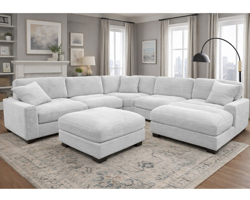 Arizona II Sectional with Ottoman